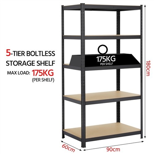 Tier garage shelving - shelving, unit