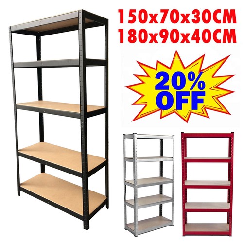 Tier storage shelving - 5,