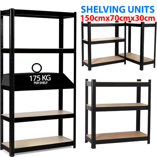 Garage racking tier shelving - garage,