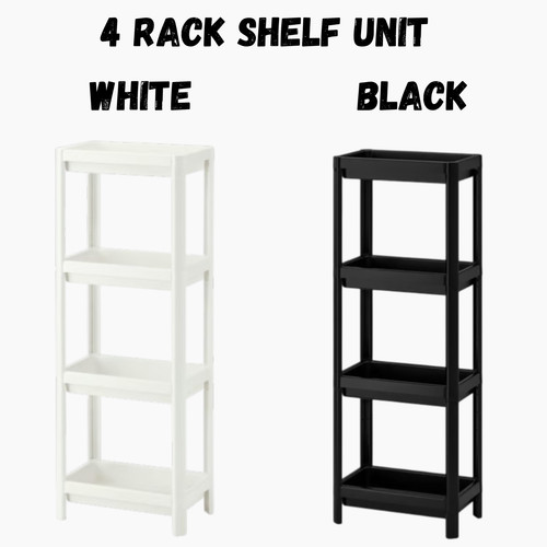 Tier plastic shelving unit - tier,