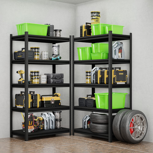 Tier metal shelving unit - metal,