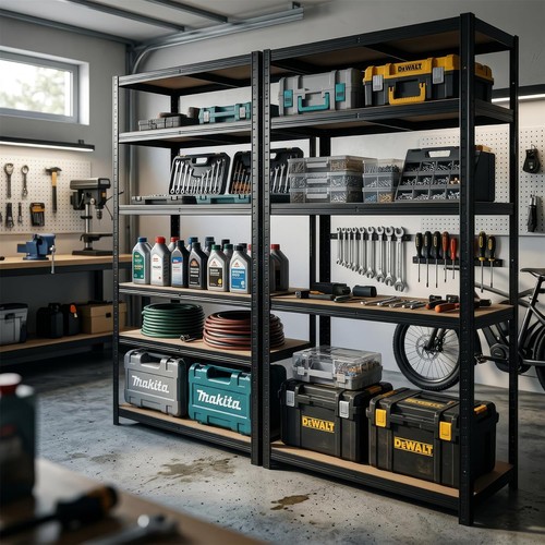 Tier metal shelving - tier,