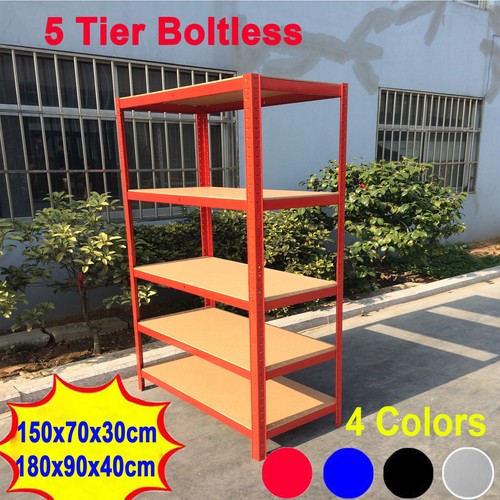 Tier metal storage shelving - metal,