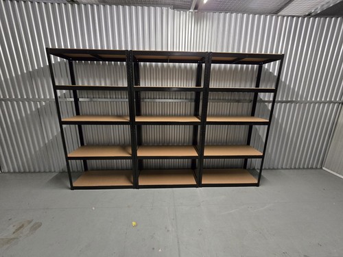 New tier garage shelving - new, 5