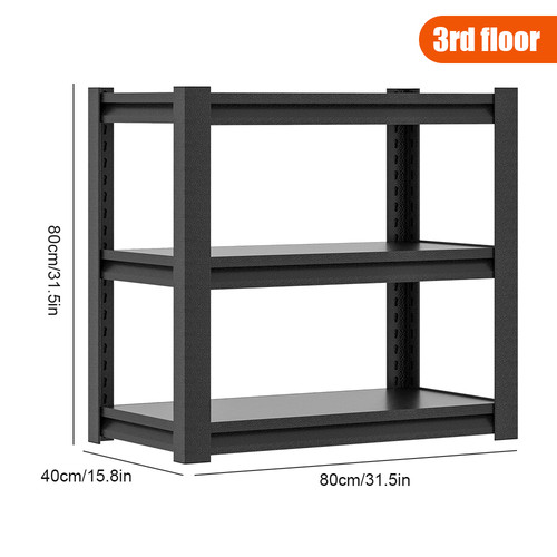 Tier metal shelving unit - metal,