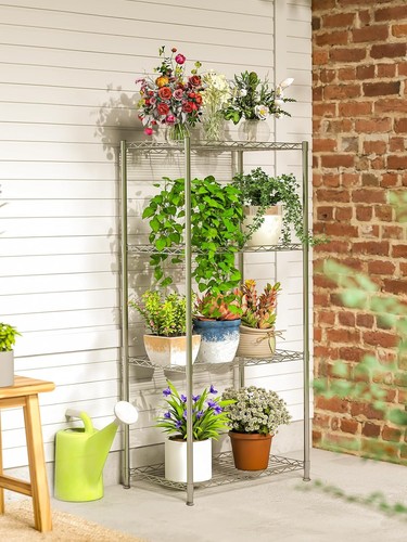 Tier metal shelving unit - tier,