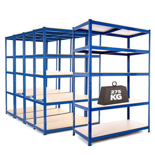 Heavy duty steel shelving - 5,