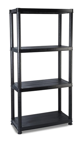 Tier plastic shelf - 4, shelving