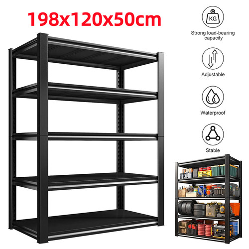 Tier metal shelving - 5, unit