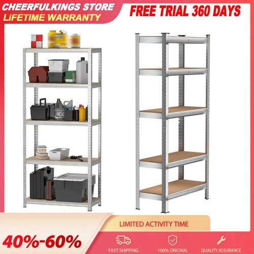 Heavy duty metal shelf shed - metal,