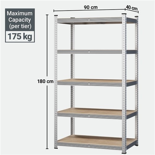 Tier garage shelving - garage, unit