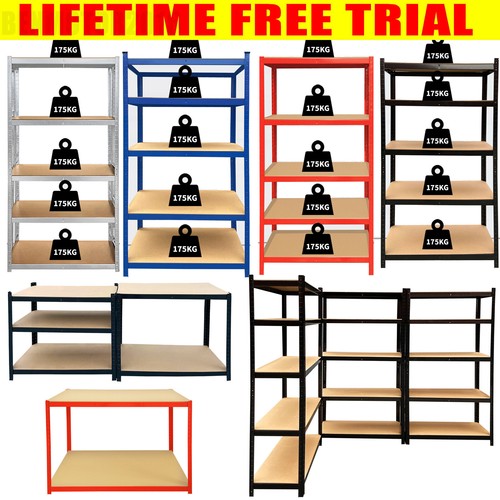 Garage racking tier shelving - garage,
