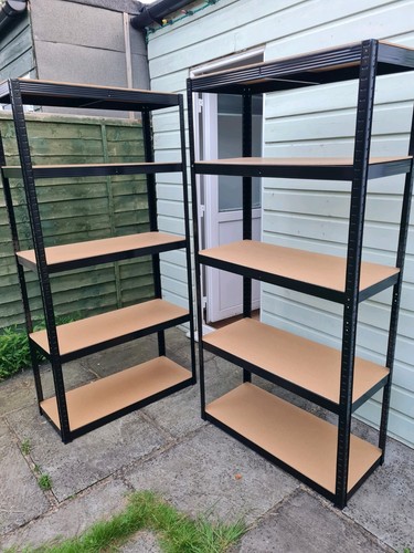 New tier garage shelving - new,
